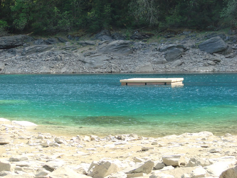 Caumasee bei Flims - Fotos Stefan Egger