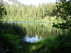 Blick auf den Crestasee