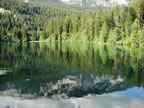 Crestasee im Frühling