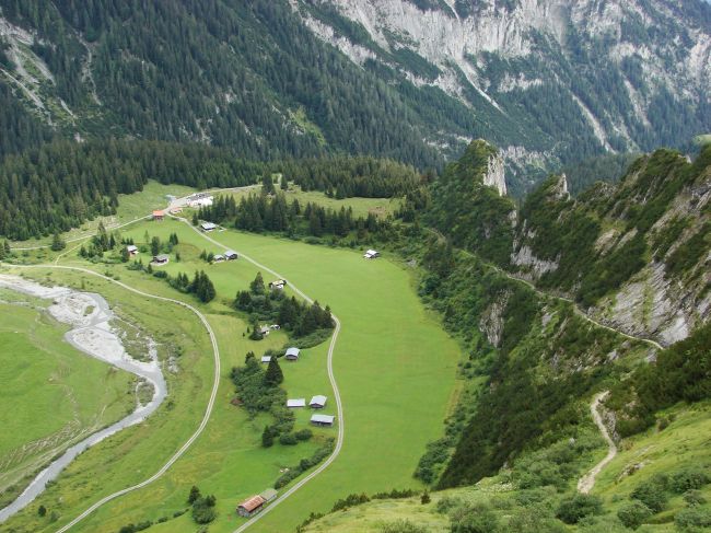 Die Scala Mola hinunter ins Bargistal