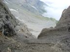 Martinsloch - Blick hinunter Richtung Glarnerland - Elm