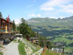Restaurant beim Seilpark auf der Alp Pradaschier