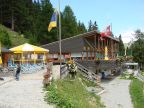 Bergrestaurant Pradaschier neben dem Seilpark / Hochseilgarten