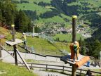 Hochseilgarten, Restaurant und Rodelbahn auf der Alp Pradaschier