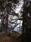 Wanderweg vom Restaurant Conn zur Aussichtsplattform