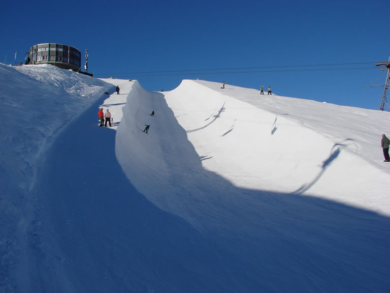 Monsterpipe beim Crap Sogn Gion