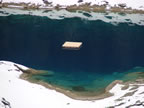Caumasee - Wintersaison - unterhalb Flims